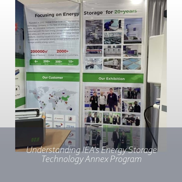 Understanding IEA's Energy Storage Technology Annex Program